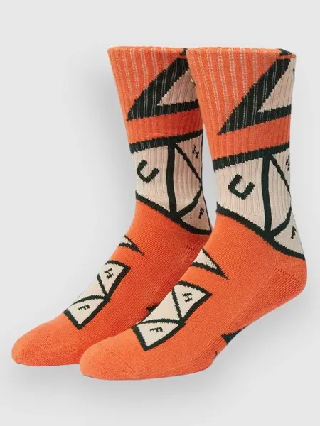 Носки Skewed Tt Crew Huf, оранжевый