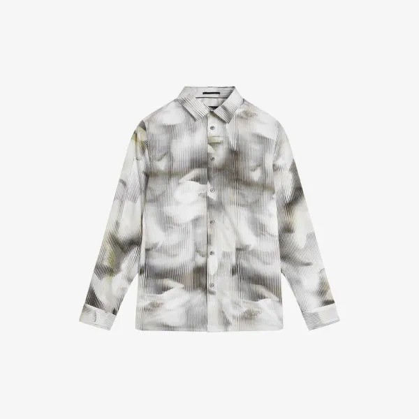 Рубашка Galmoy стандартного кроя из лиоцелла TENCEL Ted Baker, мультиколор