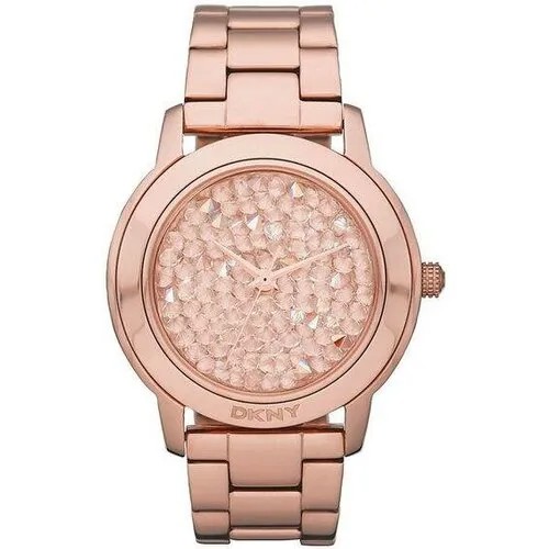 Наручные часы DKNY, коралловый, розовый