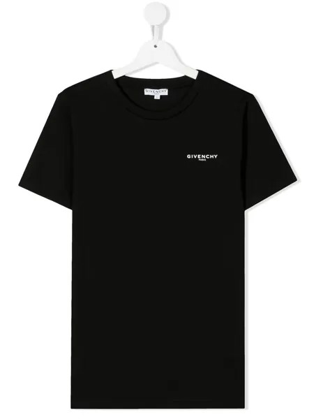 Givenchy Kids футболка с логотипом
