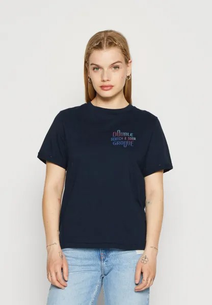 Футболка с принтом Scotch & Soda