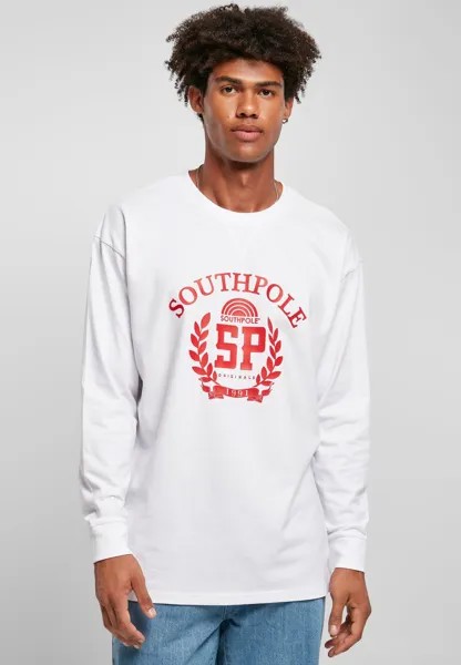 Рубашка с длинным рукавом SOUTHPOLE HERREN SOUTHPOLE COLLEGE LONGSLEEVE, цвет white