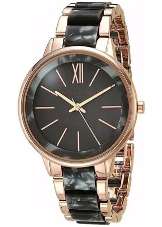 Наручные часы ANNE KLEIN Plastic 102197, серый, золотой