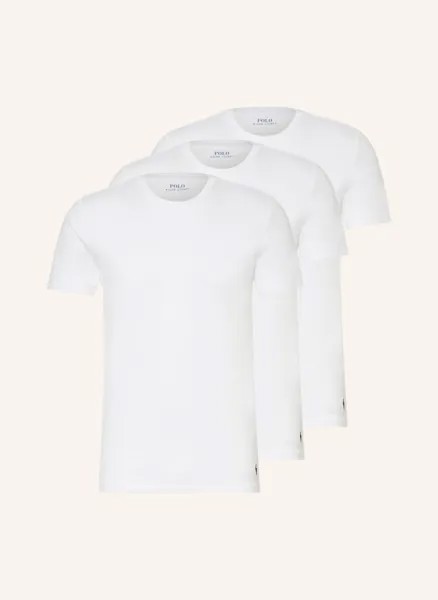 3 пачки футболок Polo Ralph Lauren, белый