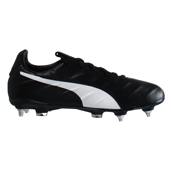 Черные мужские футбольные бутсы King Platinum 21 mxsg Puma, черный