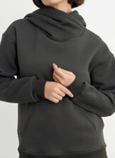 Худи женское TANINI 65731 хаки 52 RU