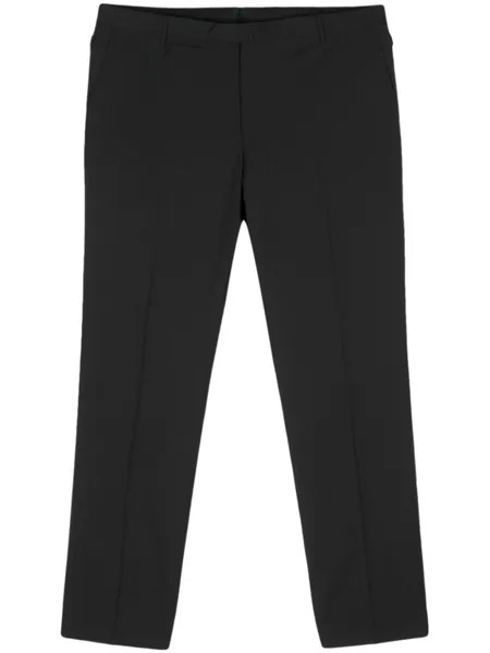 Corneliani брюки Leader строгого кроя, черный