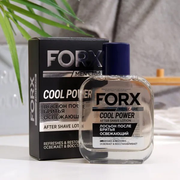 Лосьон после бритья forx men care освежающий, 100 мл