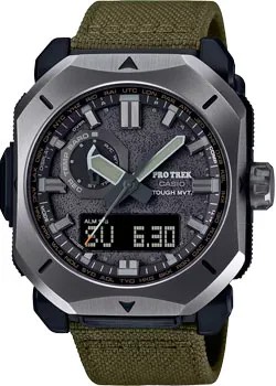 Японские наручные  мужские часы Casio PRW-6900YB-3. Коллекция Pro-Trek