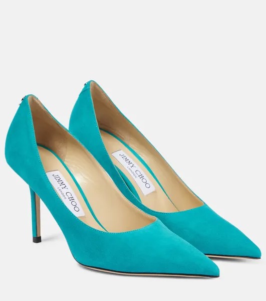 Замшевые туфли Love 85 Jimmy Choo, синий