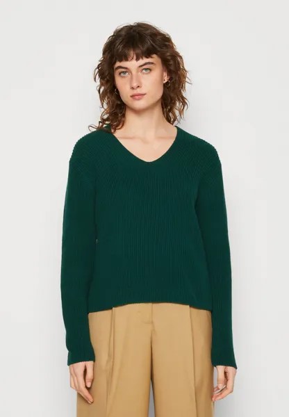 Джемпер Marc O'Polo Longsleeve V Neck, зеленый