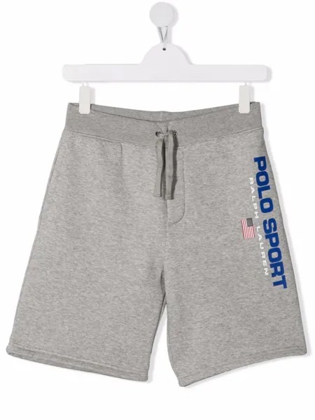 Ralph Lauren Kids спортивные шорты с логотипом