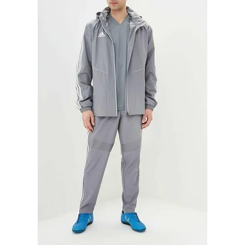 Куртка спортивная adidas, размер 52/54, серый