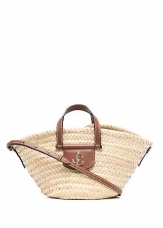 Jimmy Choo сумка-тоут Macy из рафии