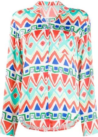 Mira Mikati пижамный топ с принтом