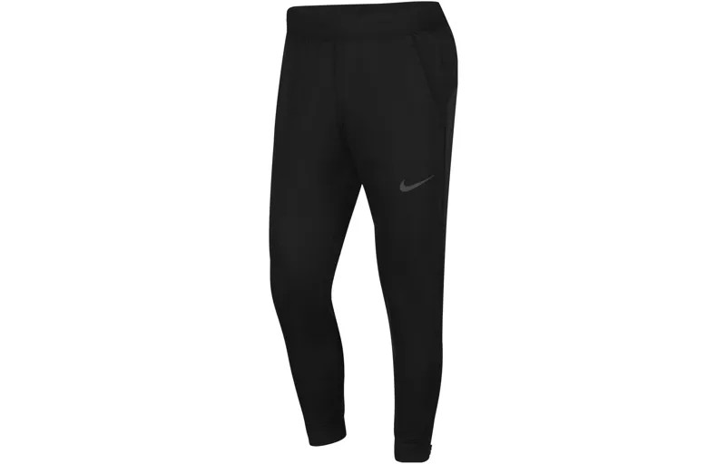 Мужские трикотажные спортивные штаны Nike, цвет Black