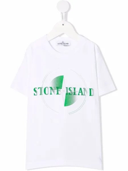 Stone Island Junior футболка с логотипом