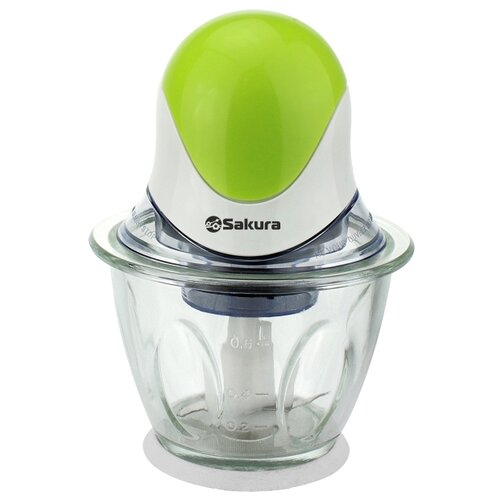 Измельчитель Sakura SA-6217GR зеленый/белый
