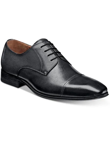 Мужские кожаные оксфорды со шнуровкой Calipa Florsheim, черный