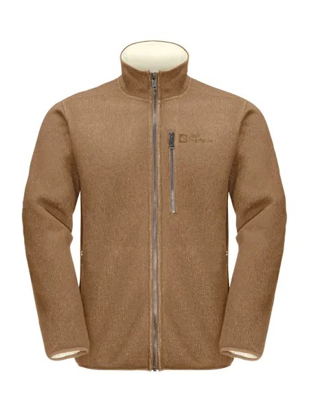 Флисовая жилетка Jack Wolfskin ROBSON FJORD, пестрый коричневый