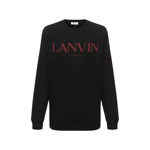 Хлопковый лонгслив Lanvin