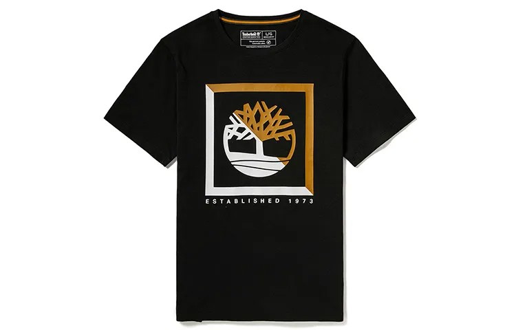 Футболка унисекс Timberland, цвет Black