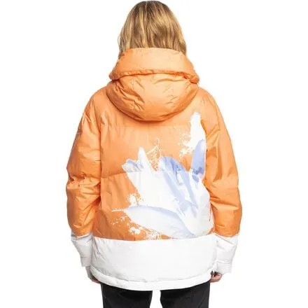 Зимняя куртка Chloe Kim Puffy - женская Roxy, цвет Mock Orange