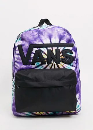 Фиолетовый рюкзак с принтом тай дай Vans Old Skool III-Фиолетовый цвет