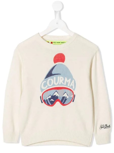 Mc2 Saint Barth Kids джемпер с узором Courma