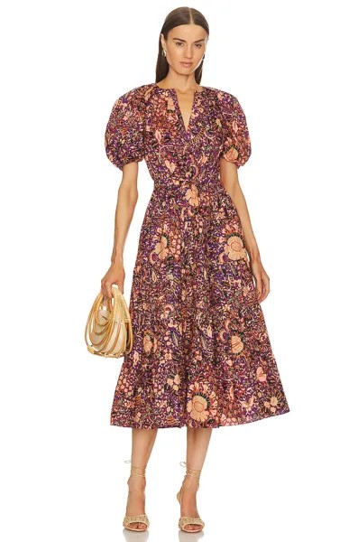 Платье Ulla Johnson Olina, цвет Blackcurrant