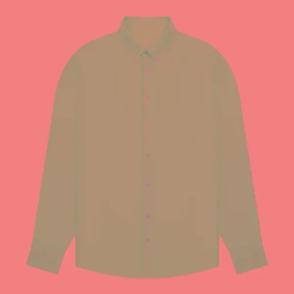 Мужская рубашка Hackett Garment Dyed Linen B Slim Fit