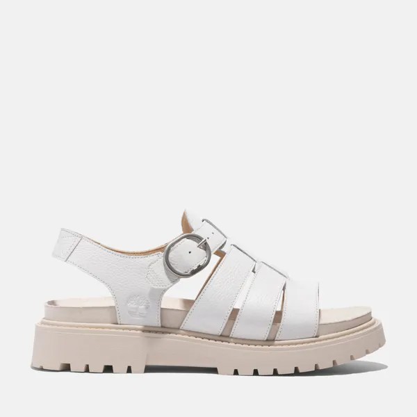 Женские сандалии Clairemont Way Fisherman Timberland, цвет White Full-Grain