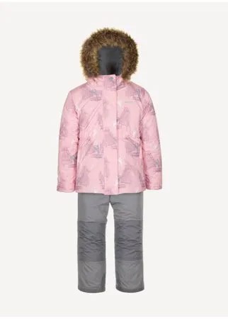 Комплект для девочки (куртка, полукомбинезон), Gusti, GW21GS828-LT PINK, размер 3Х/101