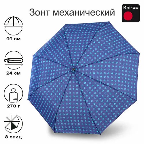 Зонт Knirps, синий