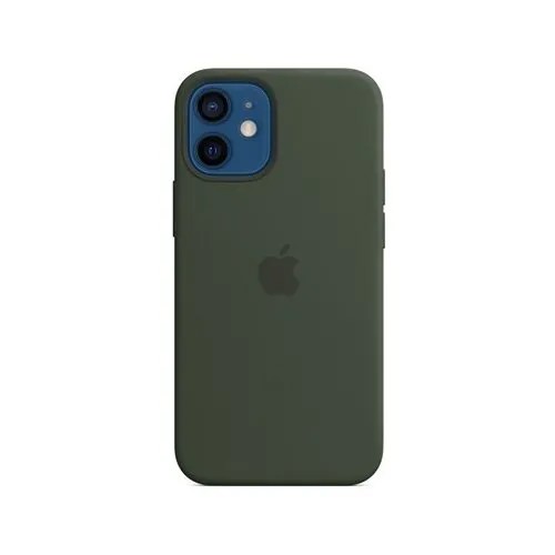 Панель силиконовая Apple Silicone Case with MagSafe для iPhone 12 mini, Cypress Green
