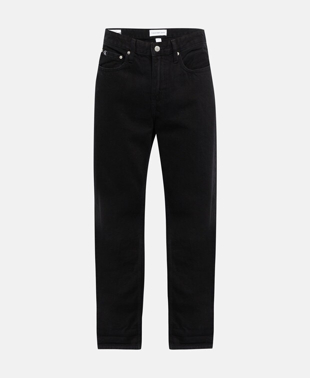 Прямые джинсы Calvin Klein Jeans, черный