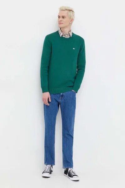 Джинсы Папа Джин Tommy Jeans, синий