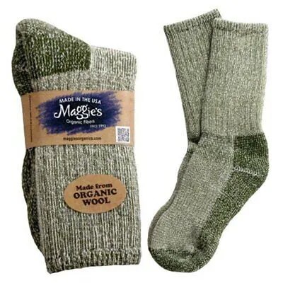 Носки Maggies Organics Killington Mountain Hiker, оливковые, 1 пара в упаковке