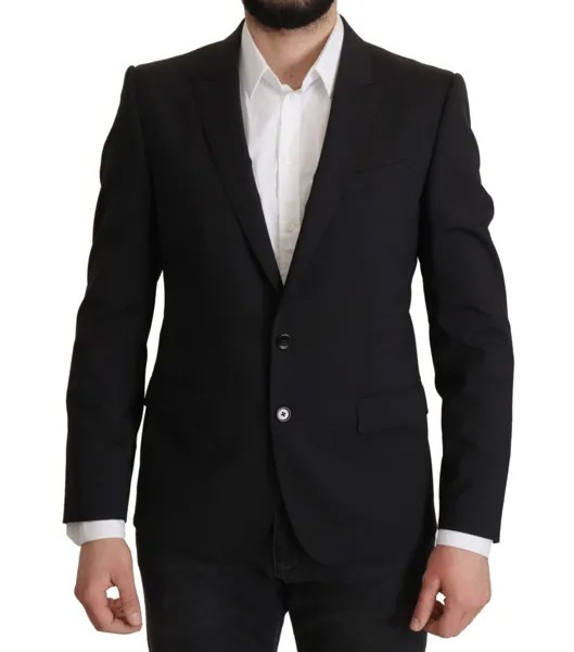 DOLCE - GABBANA Блейзер MARTINI Черный однобортный пиджак IT50/US40/L 3000usd