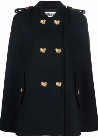 Moschino пальто с декоративными пуговицами