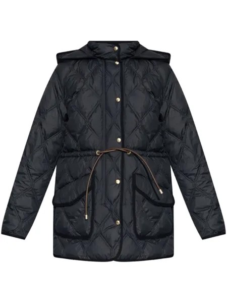 Moncler ars стеганая куртка, синий