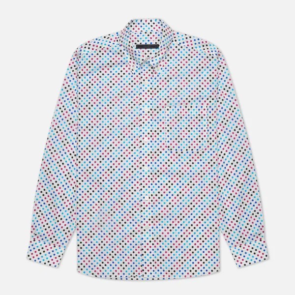 Мужская рубашка SOPHNET. Pattern Big B.D. белый, Размер M