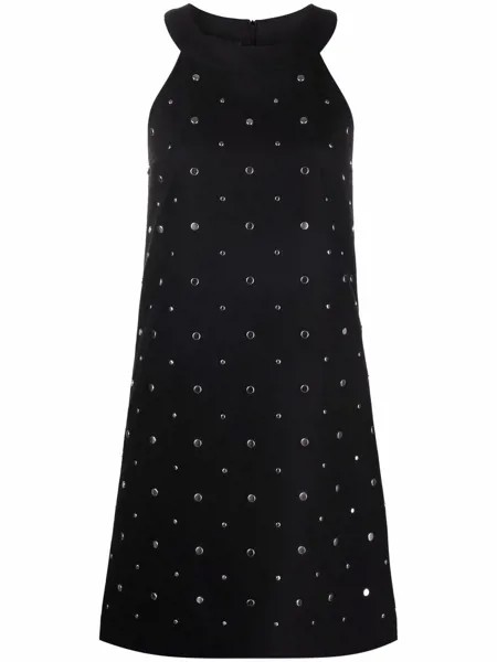 Boutique Moschino платье-трапеция с заклепками