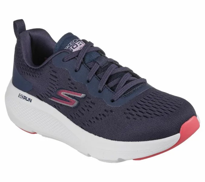 Skechers GO Run Elevate Shoes Темно-синие женские спортивные удобные повседневные туфли на подушках 128319