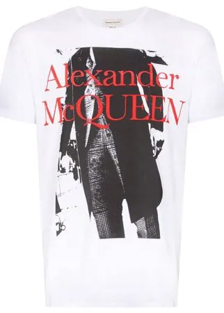 Alexander McQueen футболка с фотопринтом