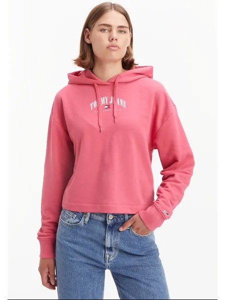 Толстовка Tommy Hilfiger Hoodie Essential, розовый