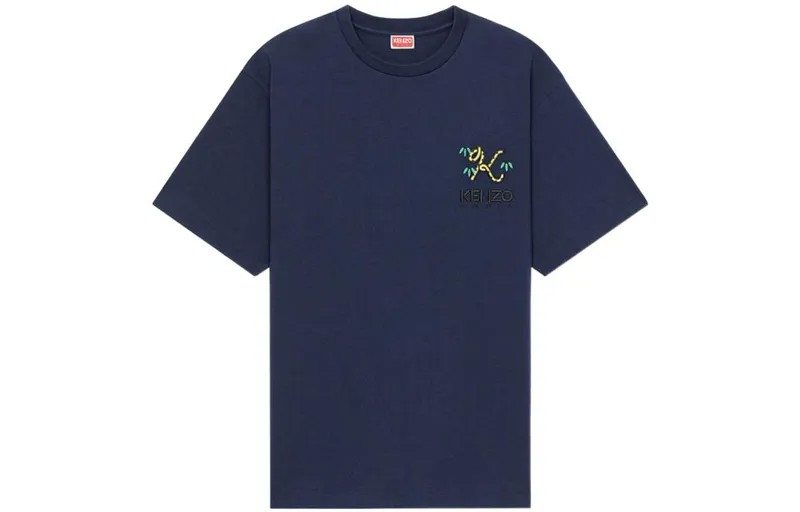 Футболка X Nigo FW22 Drop2 мужская темно-синяя Kenzo, синий