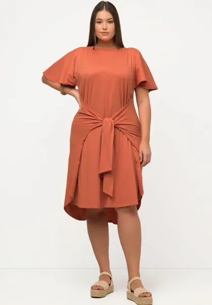 Платье из джерси Ulla Popken, оранжевый