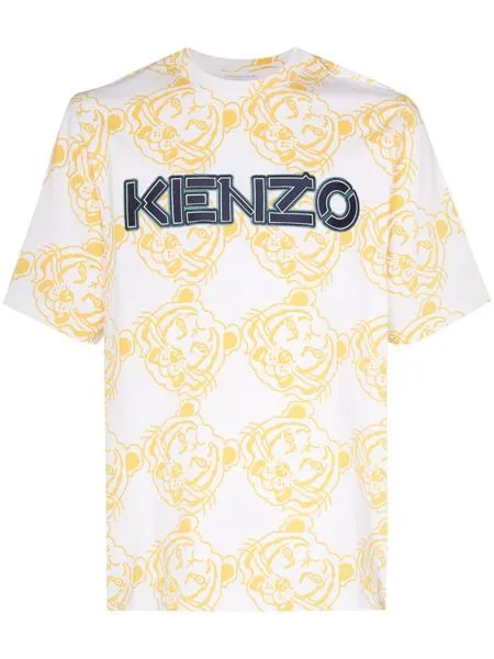 Kenzo футболка оверсайз с логотипом