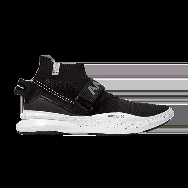 Кроссовки BAPE AAPE+ Potential SS Mid 'Black', черный